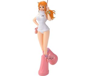 Figura banpresto one piece glitter & glamours egghead nami 23cm