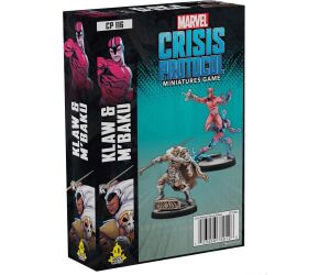 Juego de mesa marvel crisis protocol klaw and m´baku (ingles)