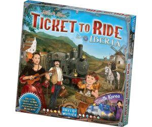 Juego de mesa ¡aventureros al tren! iberia y corea del sur edad recomendada 8 años