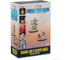 Juego de mesa marvel crisis protocol shang - chi & silver sable edad recomendada 14 años