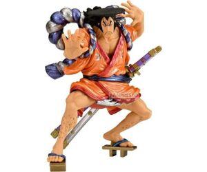 Figura banpresto one piece king of artist kouzuki oden special ver. 17cm