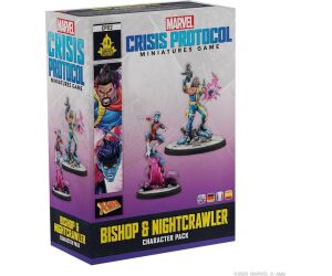 Juego de mesa marvel crisis protocol bishop & nightcrawler edad recomendada 14 años