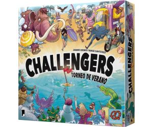 Juego de mesa challengers! torneo de verano edad recomendada 8 años