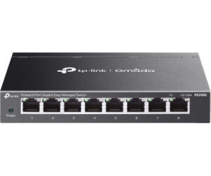 TP-Link ES208G switch Gestionado Gigabit Ethernet (10/100/1000) Negro