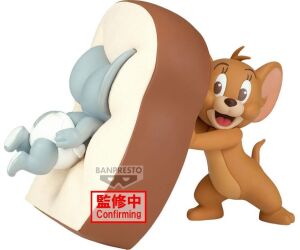 Figura banpresto tom and jerry big soft vinyl yummy bread