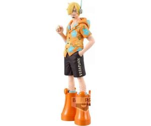 Figura banpresto one piece dxf the grandline series egg head sanji 17cm
