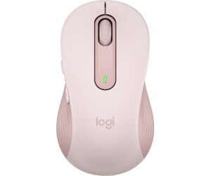 Mouse raton logitech m650 grande optico wireless inalambrico rosa