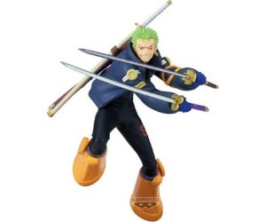 Figura banpresto one piece battle record collection roronoa zoro 16cm