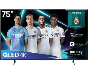 TELEVISOR 75'' QLED UHD 4K QUANTUM DOT 144Hz 75E7Q PRO SMART TV HISENSE