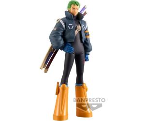 Figura banpresto: one piece dxf grand line series egghead roronoa zoro
