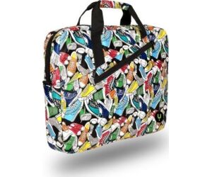 Monray Maletín Portátil 15.6 Estampado Zapatillas