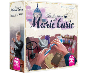 Juego de mesa tras los pasos de marie curie