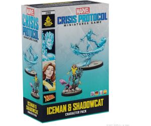 Juego de mesa marvel crisis protocol iceman & shadowcat edad recomendada 14 años