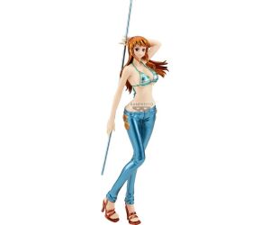 Figura banpresto one piece glitter & glamours nami special color ver.a