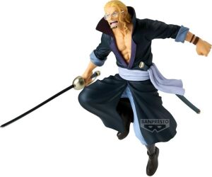 Figura banpresto one piece battle record collection silvers rayleigh 16cm