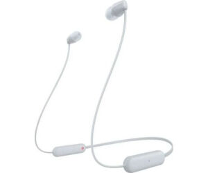 Auriculares Inalámbricos Intrauditivos Sony WI-C100/ con Micrófono/ Bluetooth/ Blancos