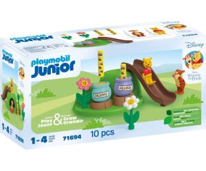 Playmobil junior: disney winnie the pooh & tigger jardín de abejas