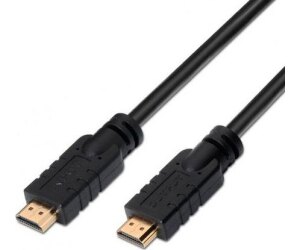 Cable HDMI Aisens 1.4 A119-0103/ HDMI Macho - HDMI Macho/ 15m/ Negro