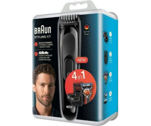 Cortapelos Braun SK3000/ con Batería/ 4 Accesorios