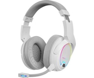 Auriculares Gaming Inalámbricos con Micrófono Mars Gaming MHW100/ Jack 3.5/ Blancos