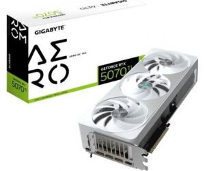 Tarjeta Gráfica Gigabyte GeForce RTX 5070Ti AERO OC/ 16GB GDDR7