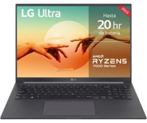PORTATIL LG ULTRA R7-7730U 16GB 512GB 16"WUXGA FreeDOS
