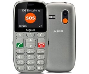 Gigaset Móvil Senior GL390 2.2" Dual SIM Gris