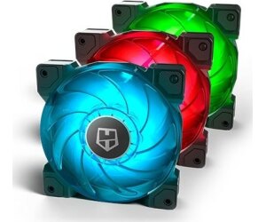 Ventilador Caja Nox Hummer H-sync Rgb 120mm Pack 3