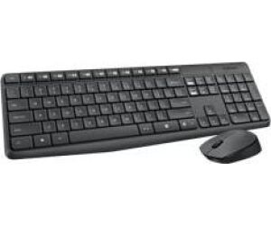 Teclado + mouse logitech mk235 wireless inalambrico frances