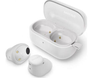 Auriculares Bluetooth Philips TAT2149 con estuche de carga/ Autonomía 6h/ Blancos