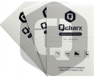 Laminas de proteccion frontales qcharx hidrogel resistencia qx qx1 10 unidades