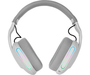Auriculares Gaming Inalámbricos con Micrófono Mars Gaming MHWPRO/ Jack 3.5/ Bluetooth/ Blancos