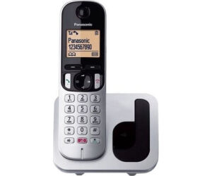 Teléfono Inalámbrico Panasonic KX-TGC250SPS/ Plata