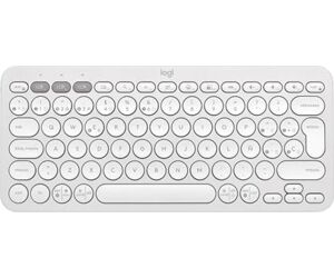 Teclado logitech pebble keys 2 k380s inalambrico blanco