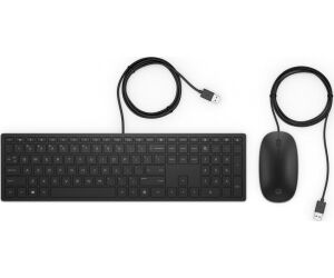 Teclado y ratón hp pavilión 400 con cable
