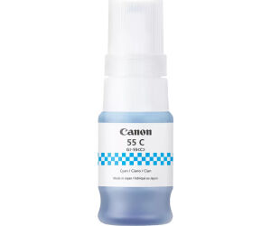 Cartucho Botella Tinta Cian Gi-55 Canon