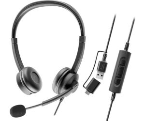 Auriculares Axtel Flow Stereo Usb-c + Usb-a