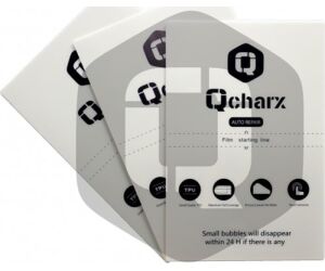 Laminas de proteccion frontales qcharx hidrogel autoreparación qx1 lite 10 unidades