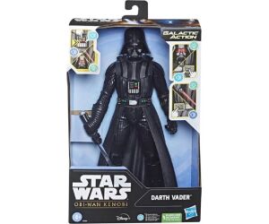 Figura electrónica hasbro star wars galactic action darth vader