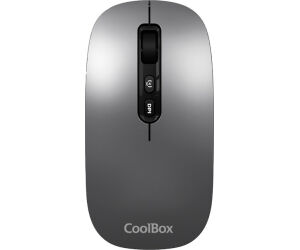 Coolbox Ratón W02-IA Inalámbrico RF+BT Gris