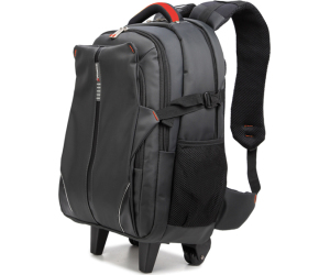 Mochila con ruedas trolley phoenix discovery para portátil 17 pulgadas negra