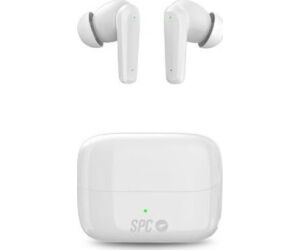 Auriculares Bluetooth SPC Ether 2 Pro con estuche de carga/ Autonomía 6.5h/ Blancos