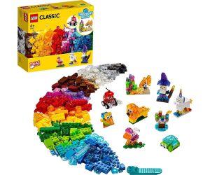 Lego creativo ladrillos creativos transparentes