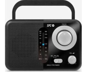 Radio Portátil SPC Valdi/ Negra