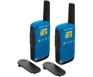 MOTOROLA T42 Walkie Talkie 4Km 16CH Azul Duo