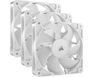 Corsair RS120 Carcasa del ordenador Ventilador 12 cm Blanco 3 pieza(s)