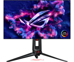 Monitor oled asus pg27aqdp 26.5 pulgadas 2560 x 1440 0.03ms usb hdmi displayport reg. altura