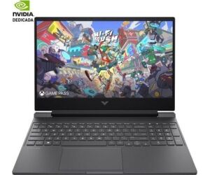 Portátil Gaming HP Victus 15-FA2057NS Intel Core i7-14650HX/ 16GB/ 512GB SSD/ GeForce RTX 4050/ 15.6"/ Sin Sistema Operativo