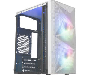 Caja Gaming Minitorre Mars Gaming MC-ME/ Blanca