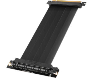 CABLE DE EXTENSION RISER PCIe 4.0 x16 300MM NEGRO MARS GAMING